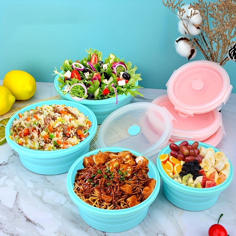 foldable  silicone fresh keeping box